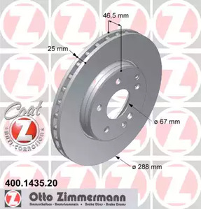Тормозной диск coat z