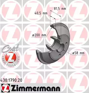 Тормозной барабан coat z