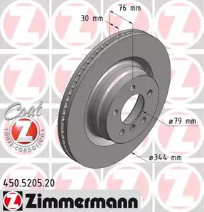 Тормозной диск coat z