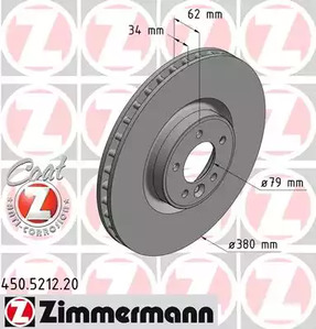 Тормозной диск coat z