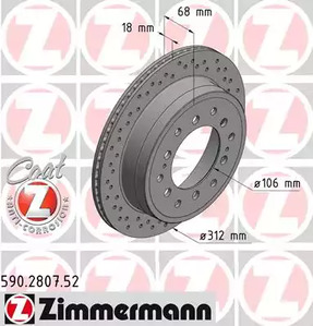 Тормозной диск sport brake disc z
