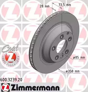 Тормозной диск coat z