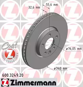 Тормозной диск coat z