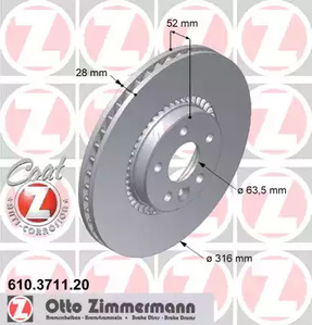 Тормозной диск coat z