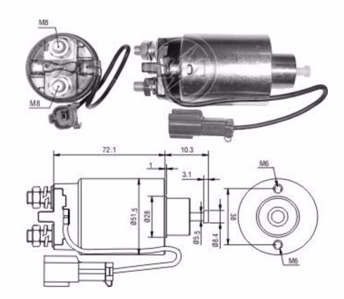 Реле втягивающее ZM ZM792