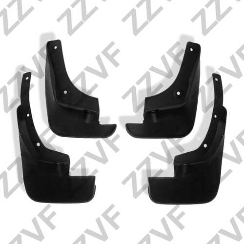 Брызговики комплект 4 шт. toyota corolla 2007-2009 (-- россия) ZZVF ZVTY04PZ4